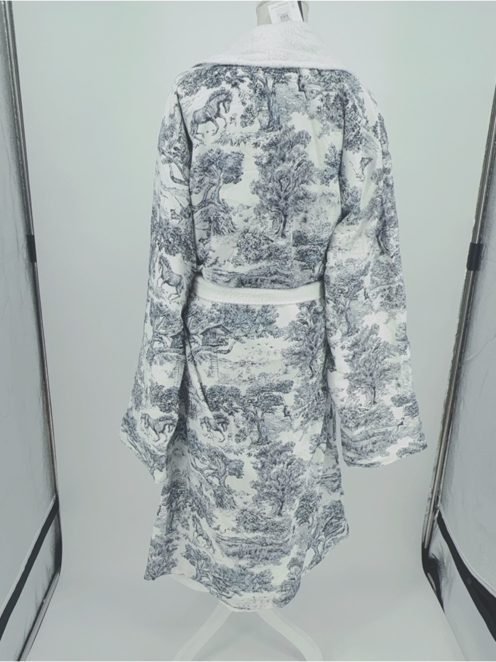 NWT Brandon Maxwell x Pottery Barn Groveland Toile robe XL - Picture 6 of 9